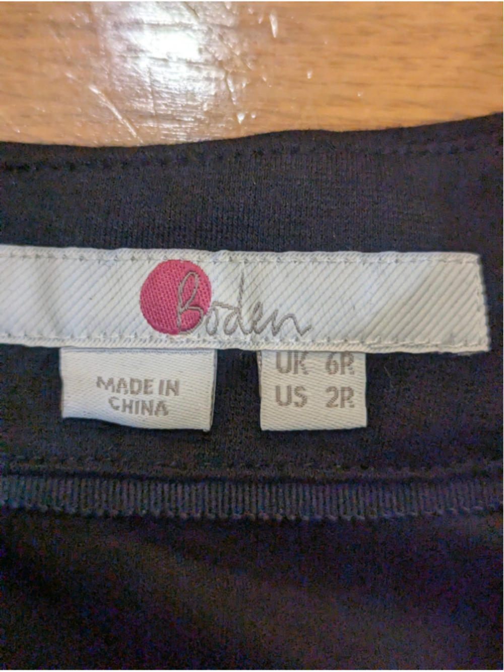 Boden Black Ponte Midi Dress Size 2 - Picture 3 of 13